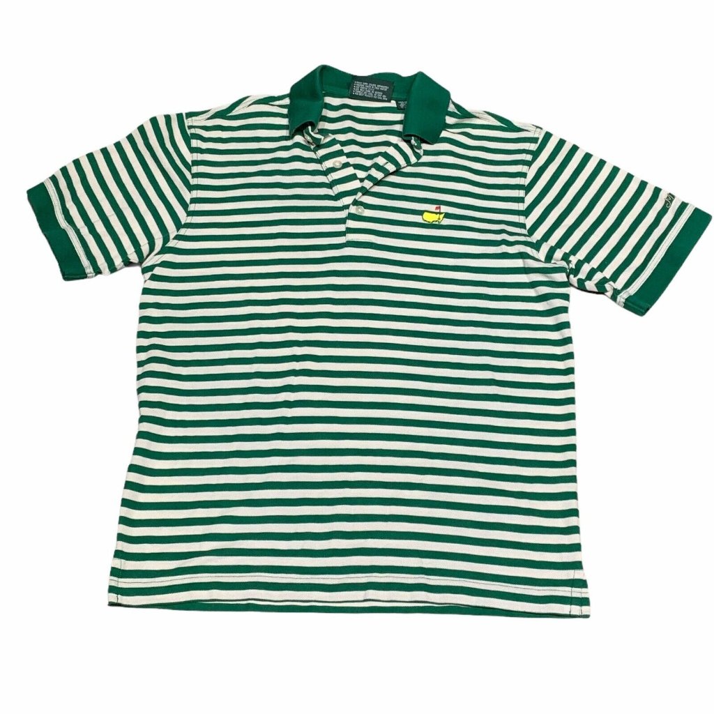 Masters Collections Striped Polo Mens Size Small